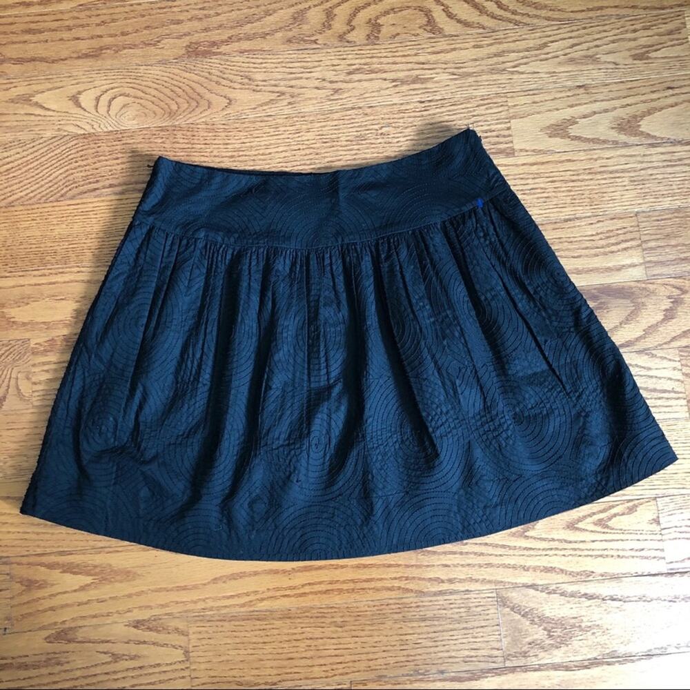 Gap Cotton Classic Casual Summer Lined Skirt A-Line Black Women's Size 8 NWOT